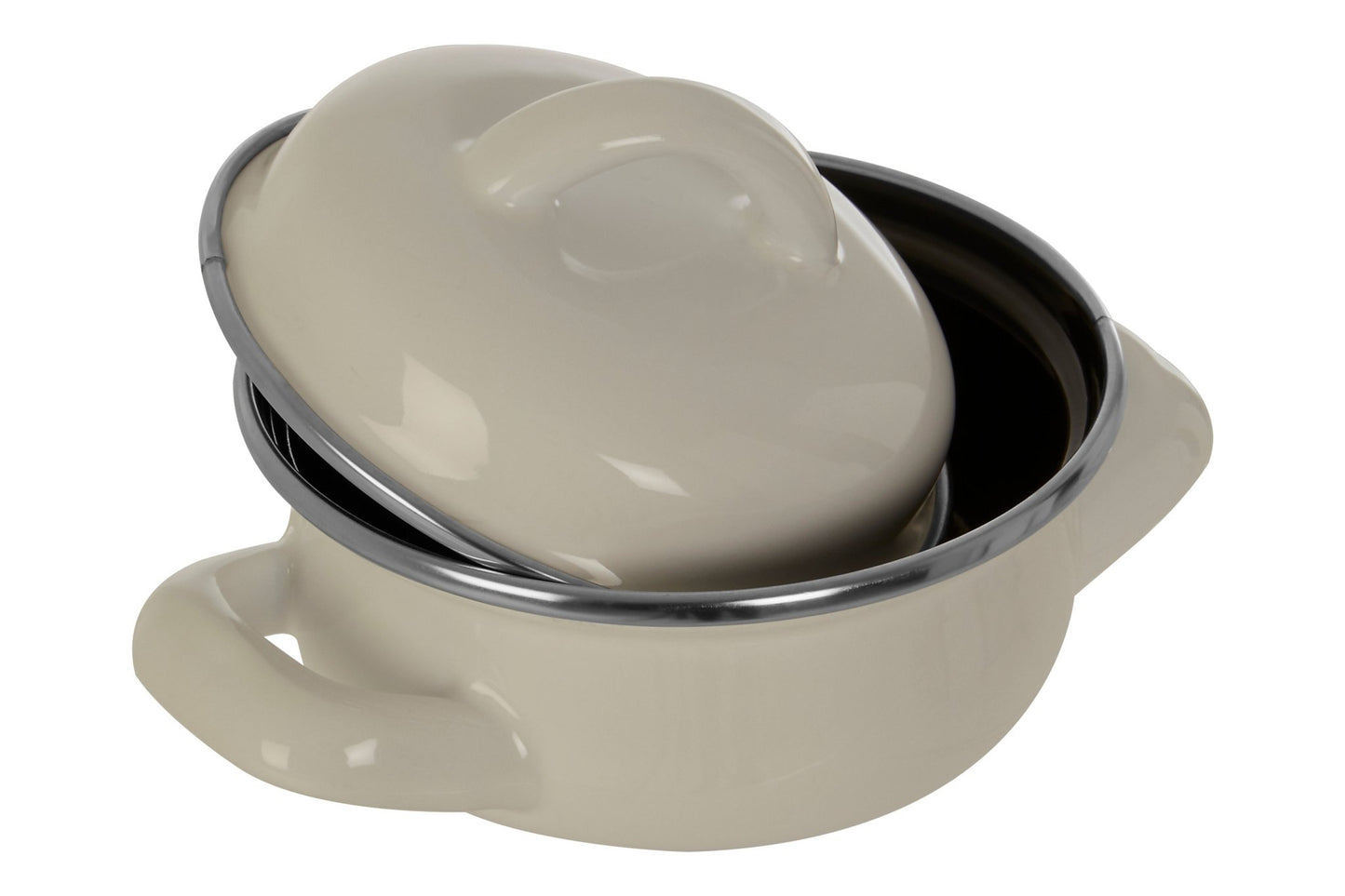 Maj 10cm Dia White Mini Casserole Dish - Skandi London