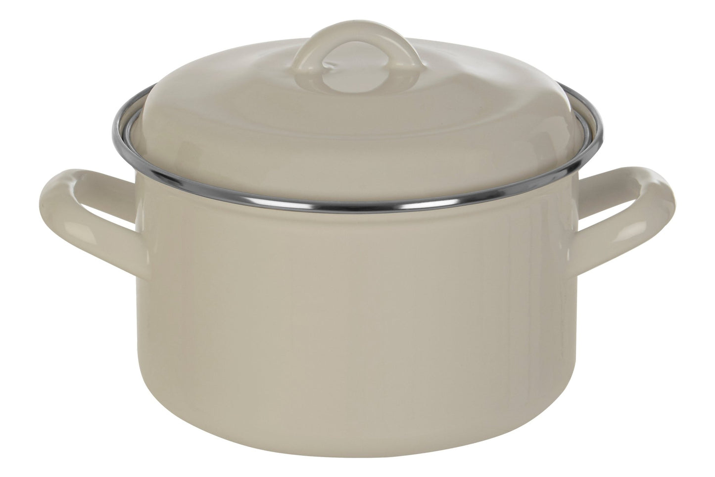 Maj Medium White Casserole Dish - Skandi London