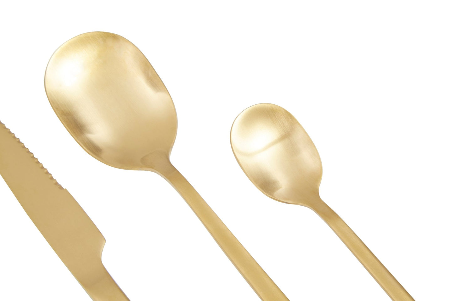 Asmund 16 Piece Gold Cutlery Set - Skandi London