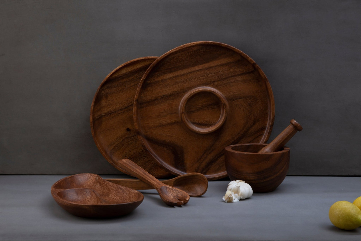 Heidrun Chip And Dip Plate - Skandi London