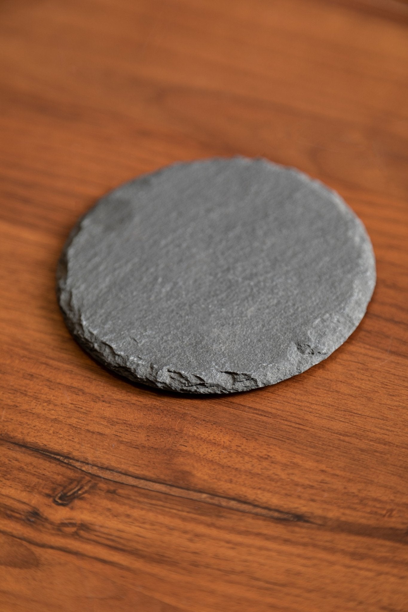 Oda Set Of Four Slate Round Coasters - Skandi London