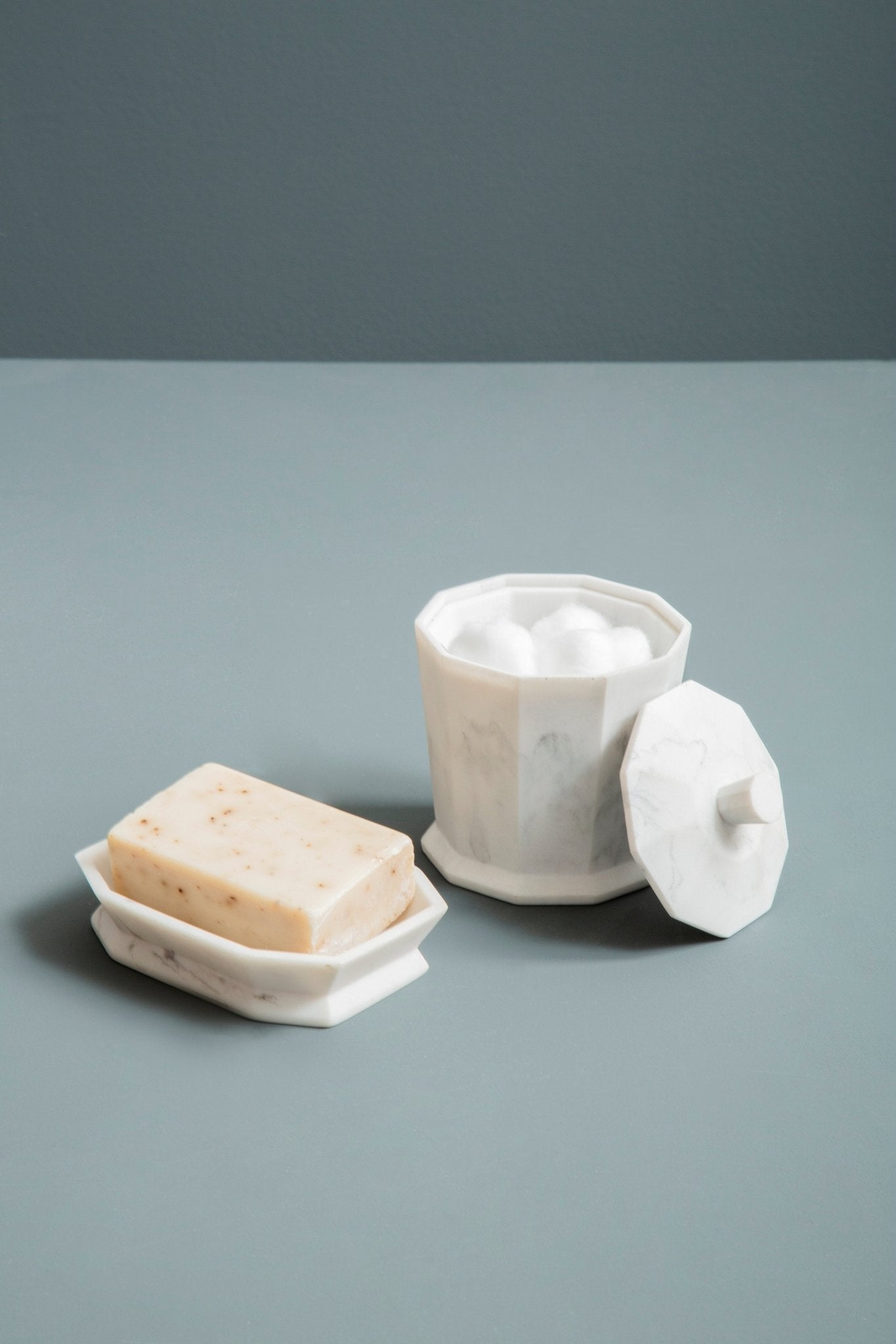 Maurits Grey Cotton Jar - Skandi London