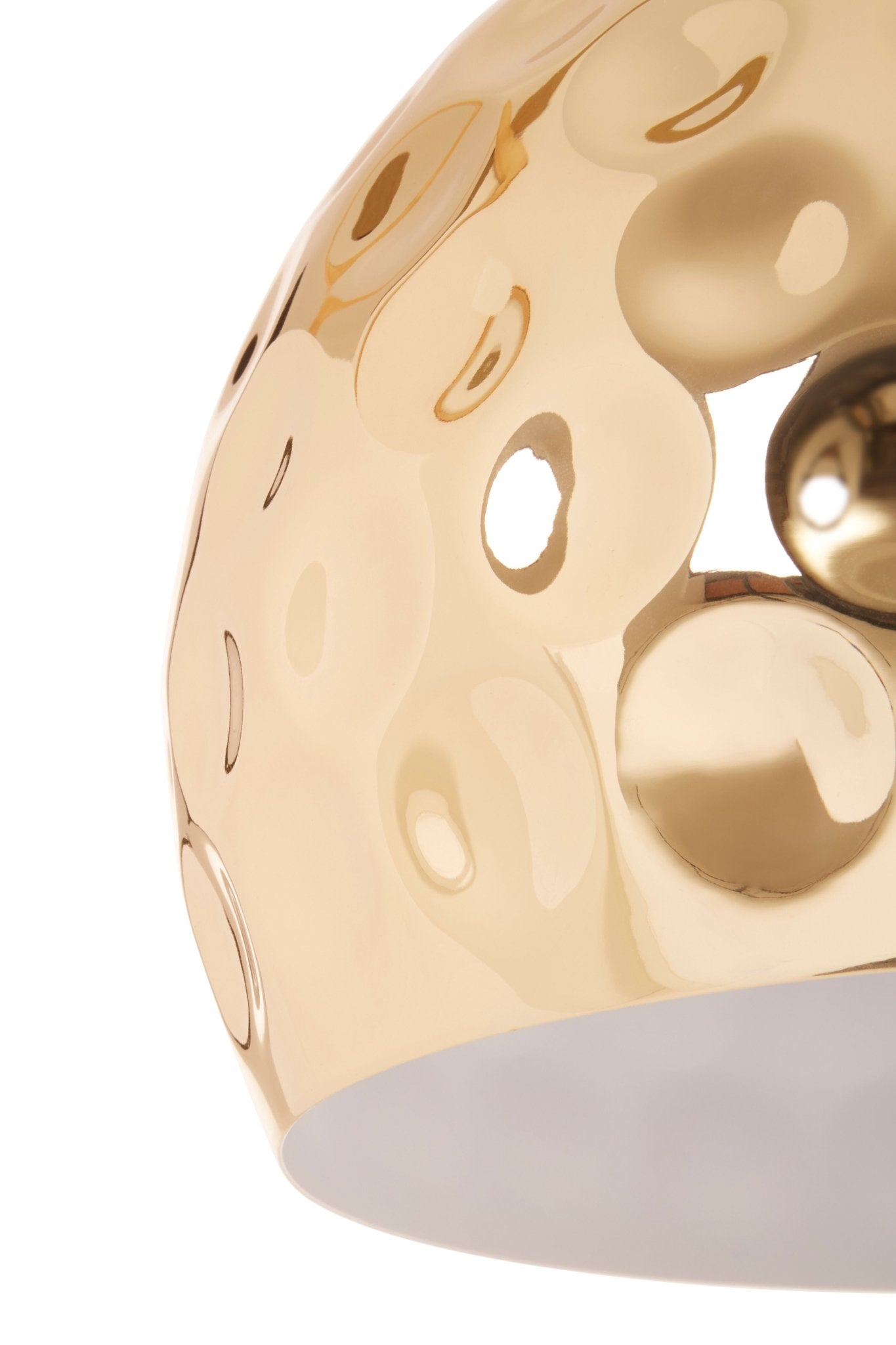 Idony Gold Finish Dome Pendant Light - Skandi London