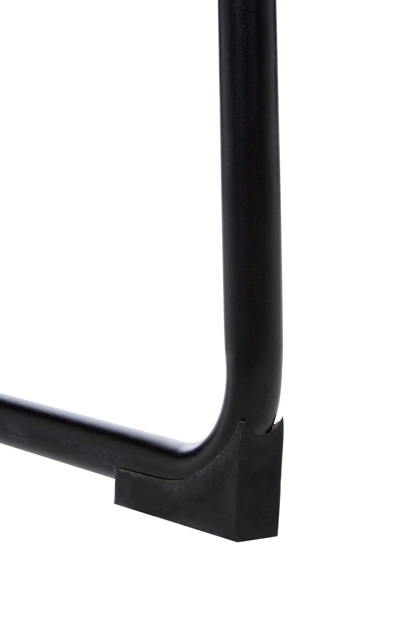 Caryn Mocha Bar Stool With Angled Legs - Skandi London