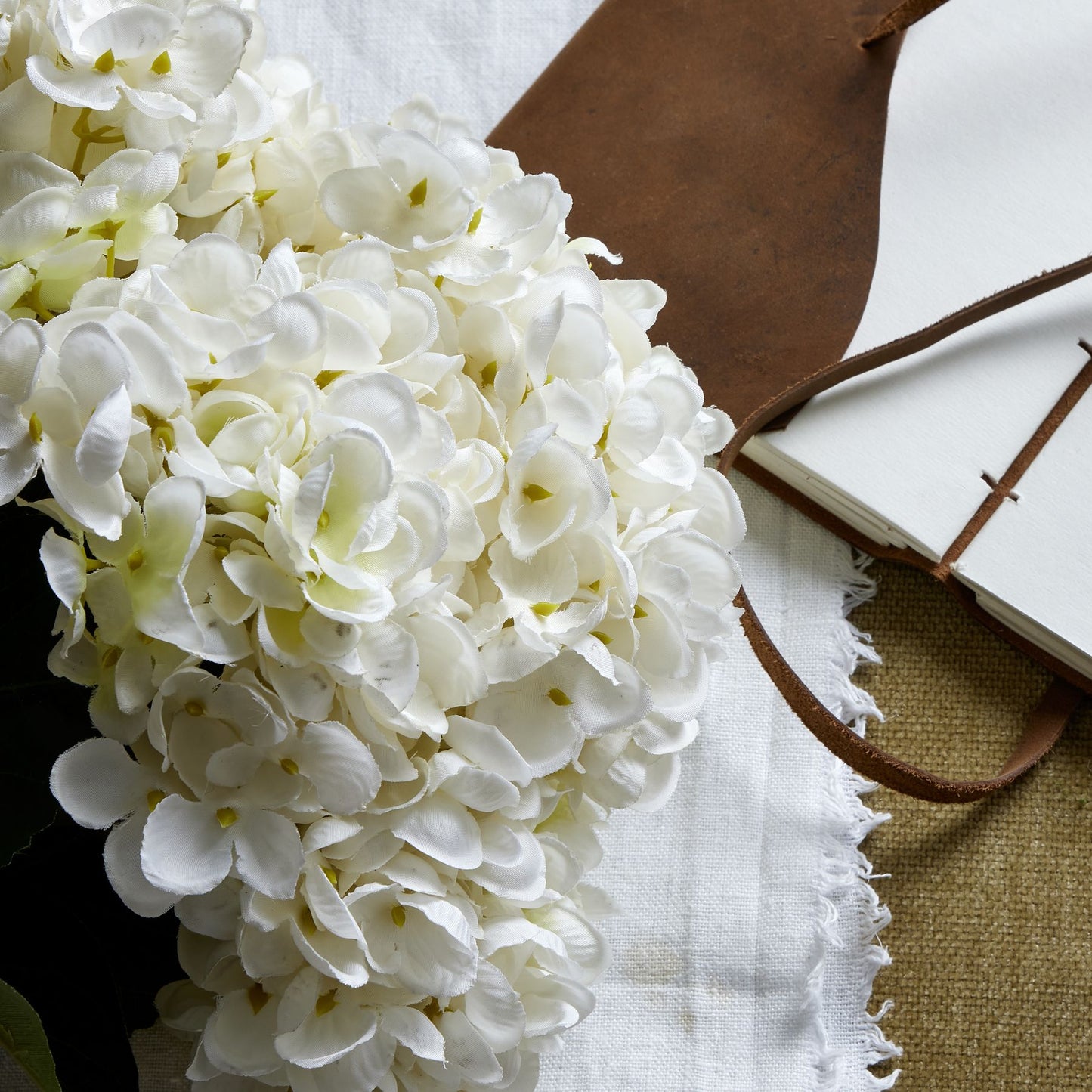 Skandi London White Hydrangea Bunch - Skandi London