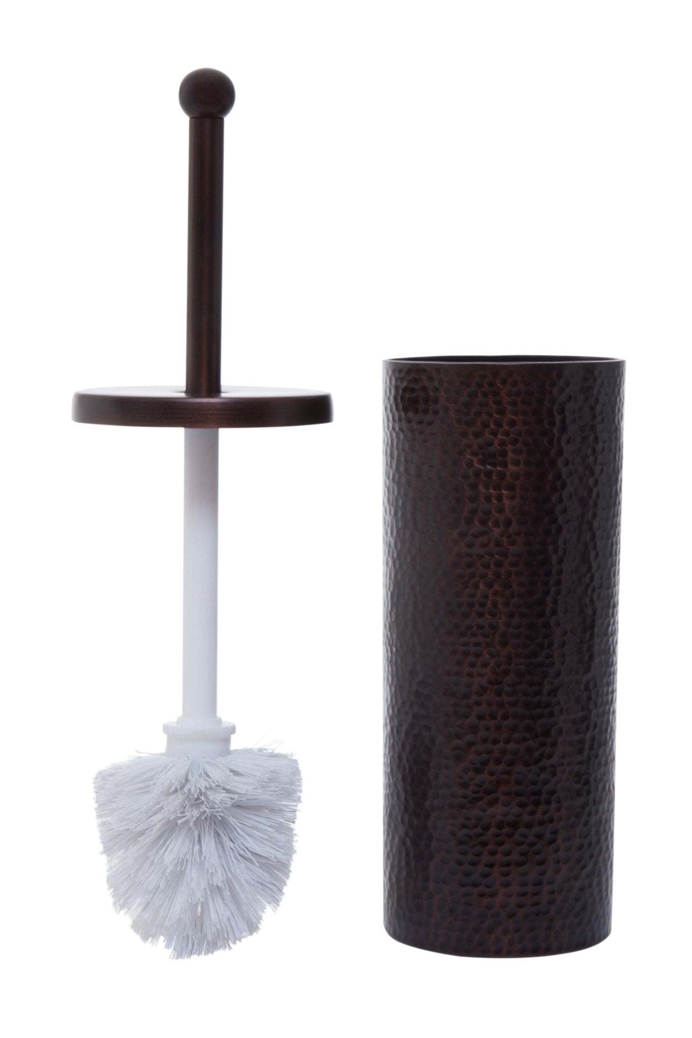 Alma Bronze Finish Aluminium Toilet Brush - Skandi London