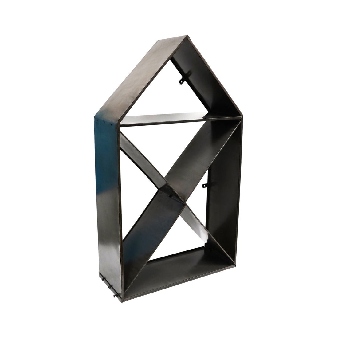 Thruman House Sculptural Log Storage Natural Black - Skandi London