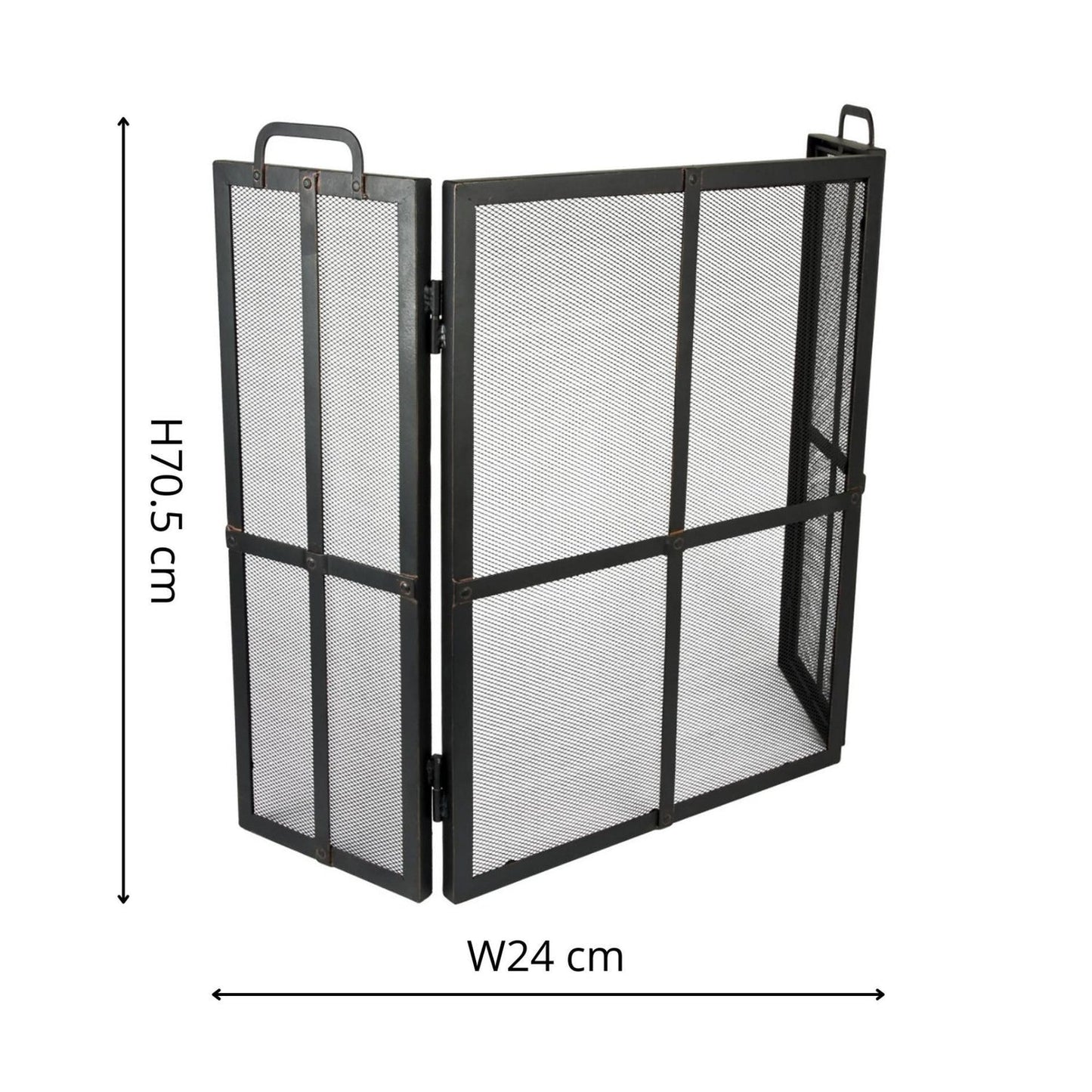 Horsens Iron Fire Screen Surround - Skandi London