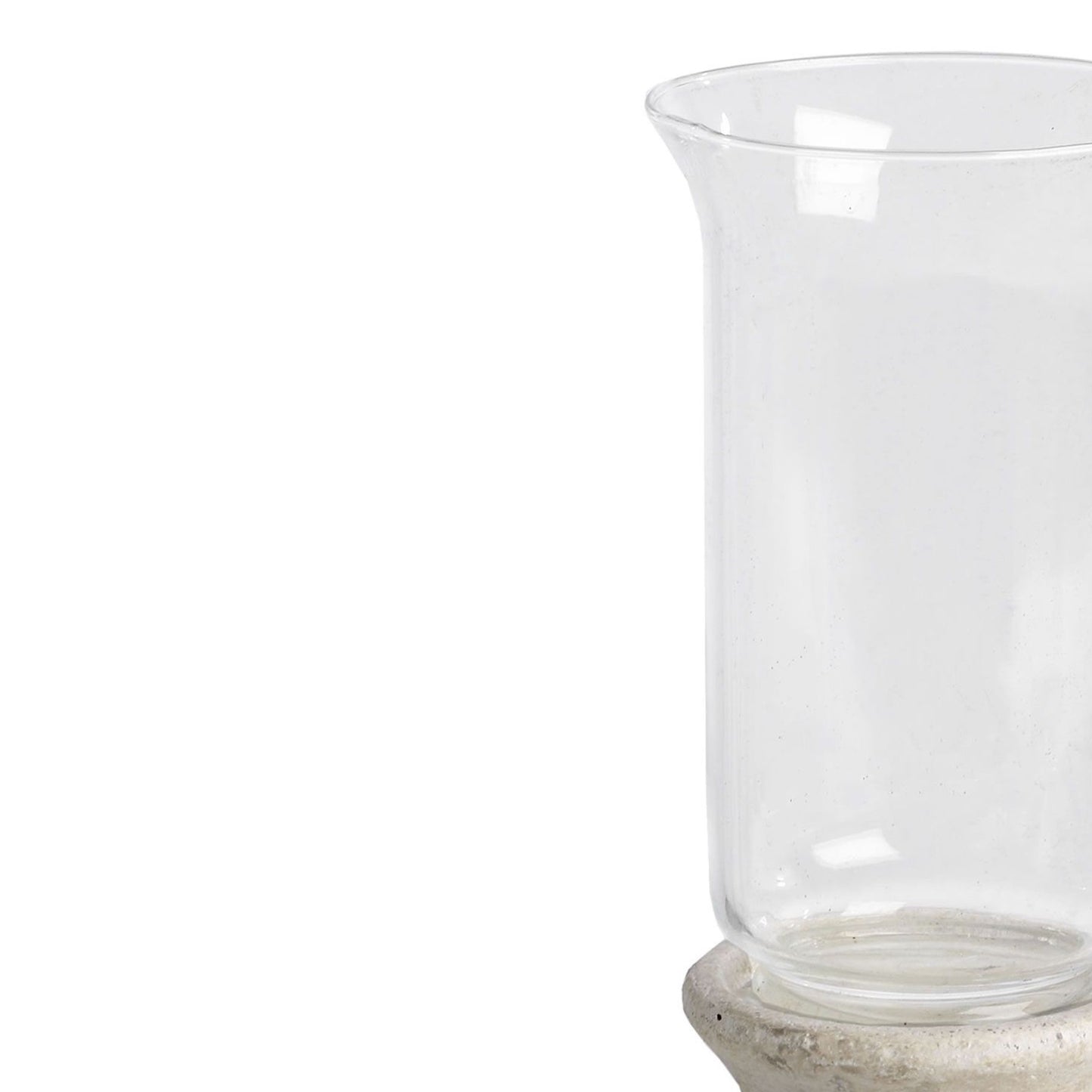 Skandi London Stone Based Hurricane Lantern - Skandi London