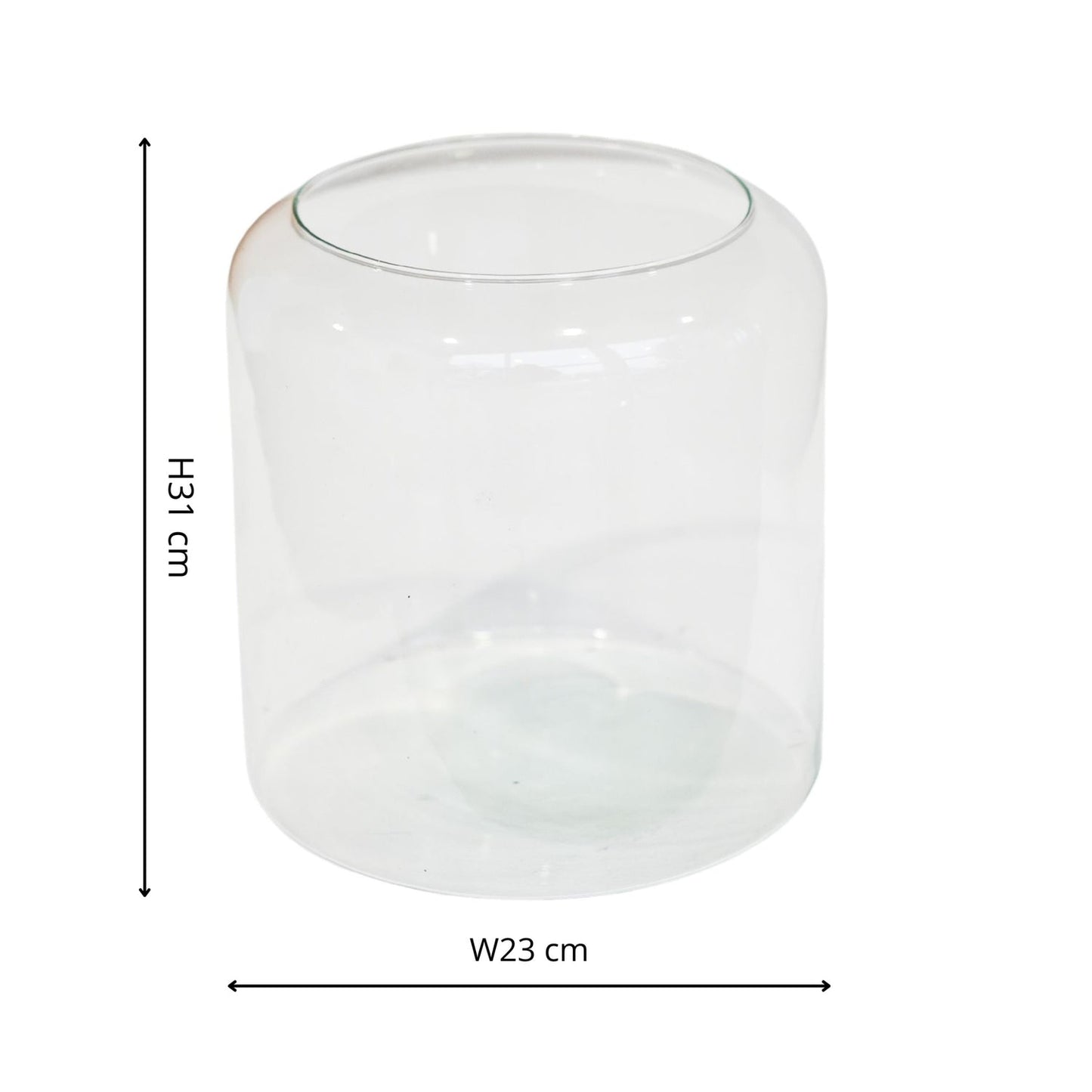 Espo Hurricane Lantern With Sand Medium - Medium - Skandi London