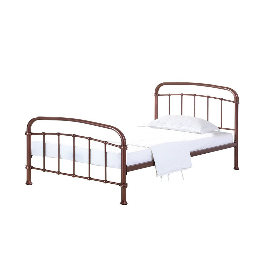 Soho Nordic Copper Single Bed - Skandi London