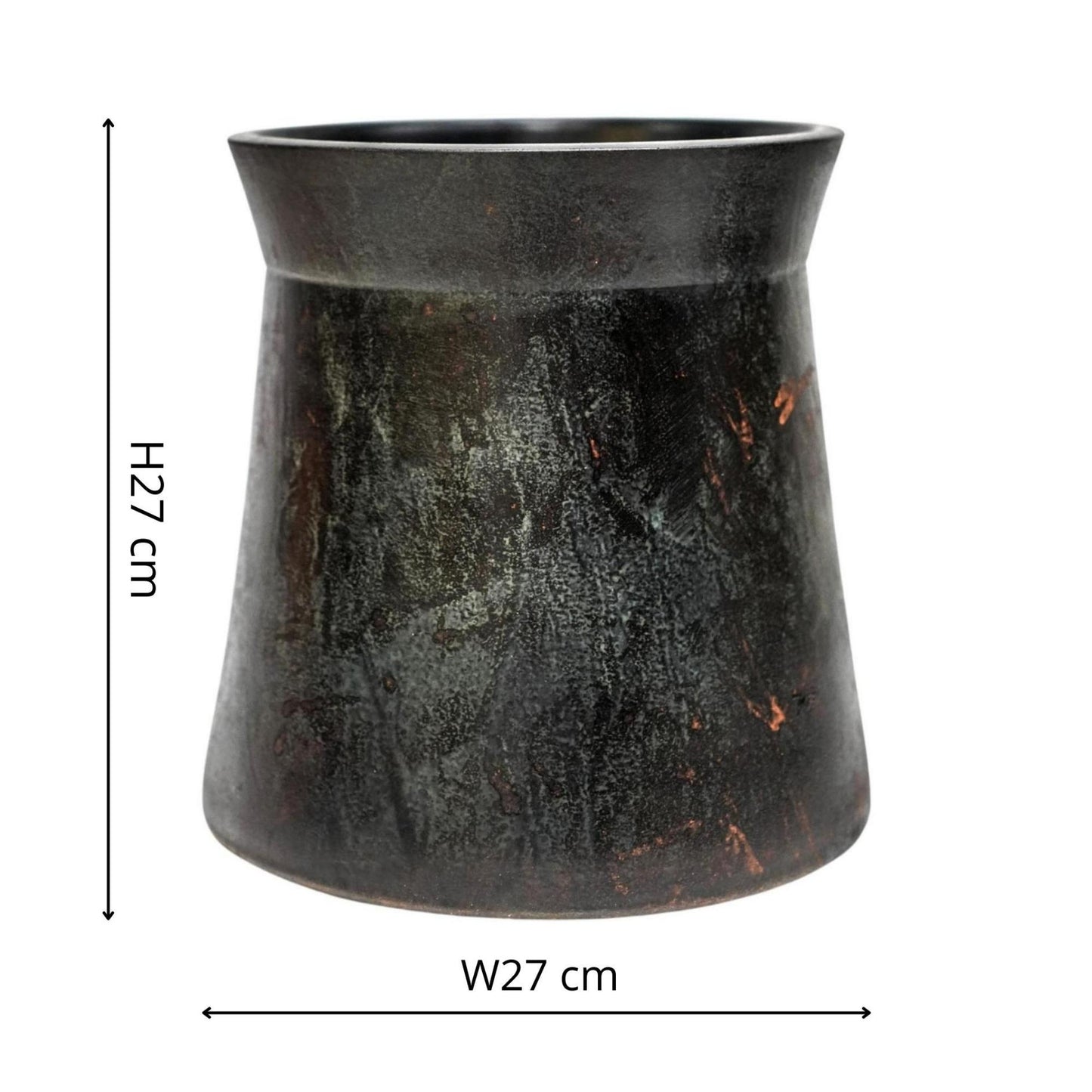 Skandi London Artisan Planter in Bronze - Large - Skandi London