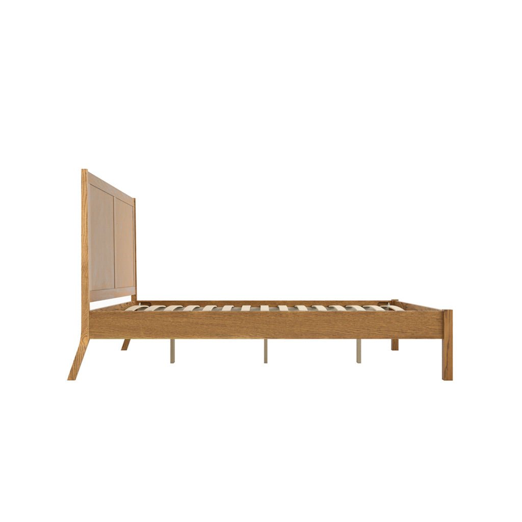 Hygge Smoked King Size Bed - Skandi London