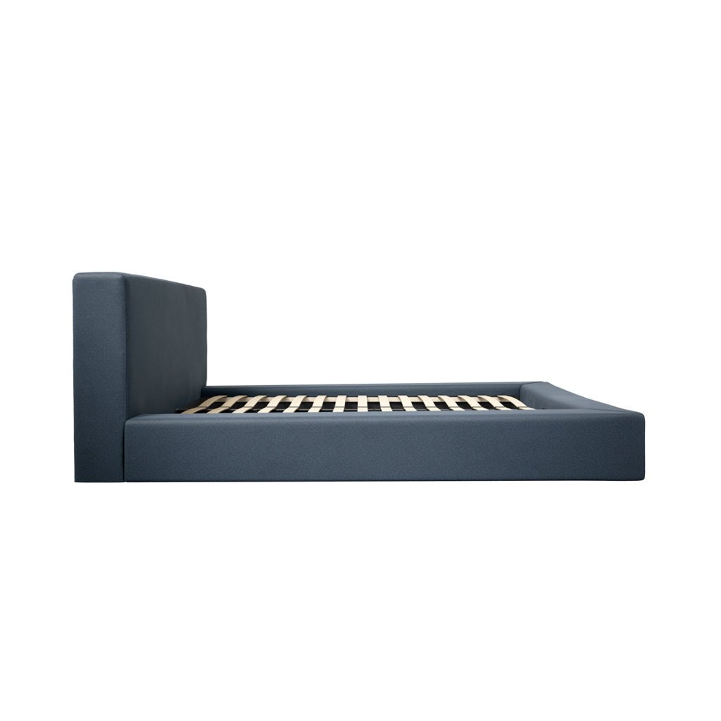 Oslo House Ink Blue King Size Bed - Skandi London