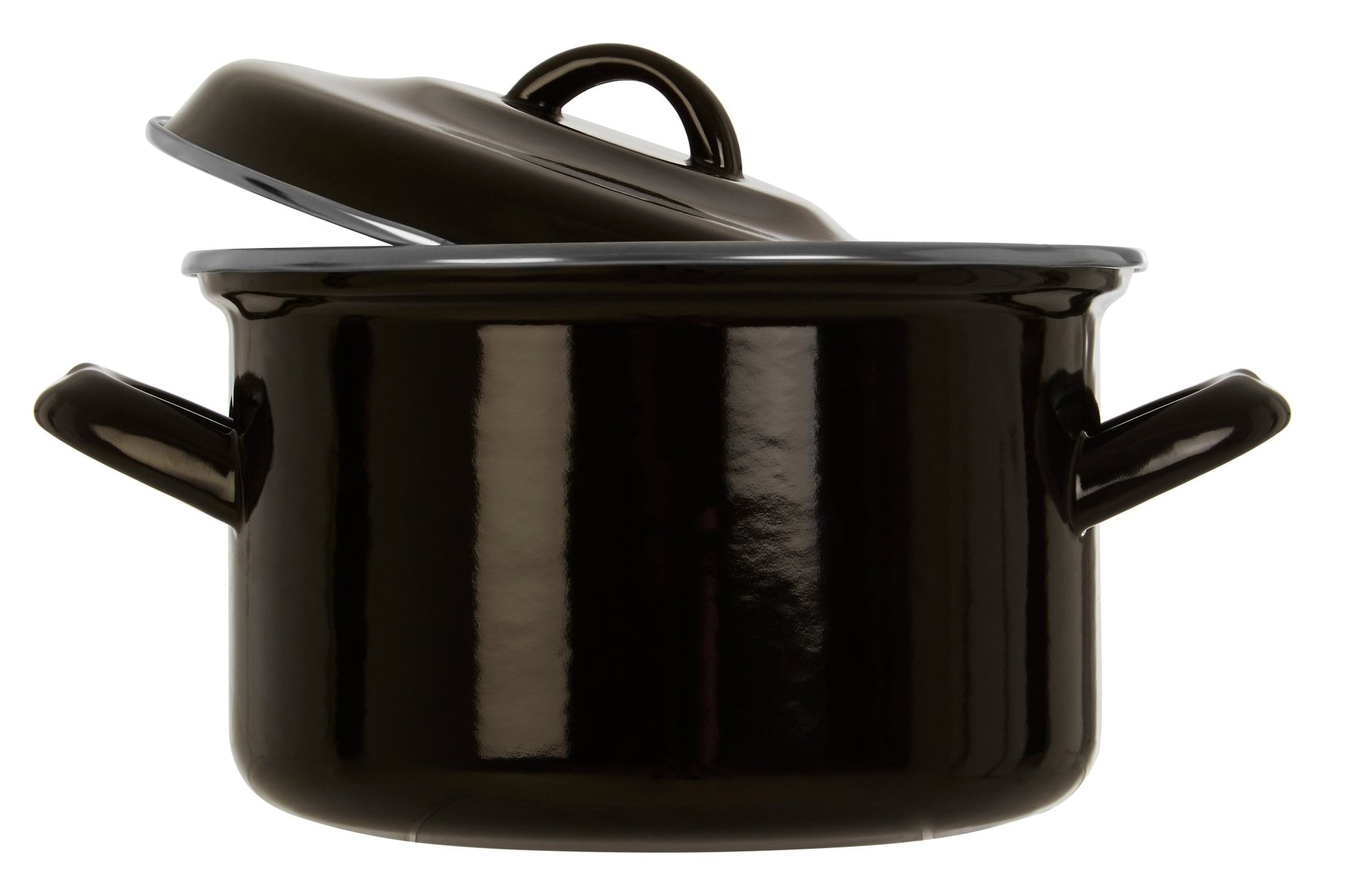 Maj Small Black Casserole Dish - Skandi London