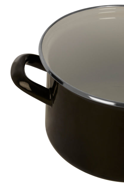 Maj Small Black Casserole Dish - Skandi London