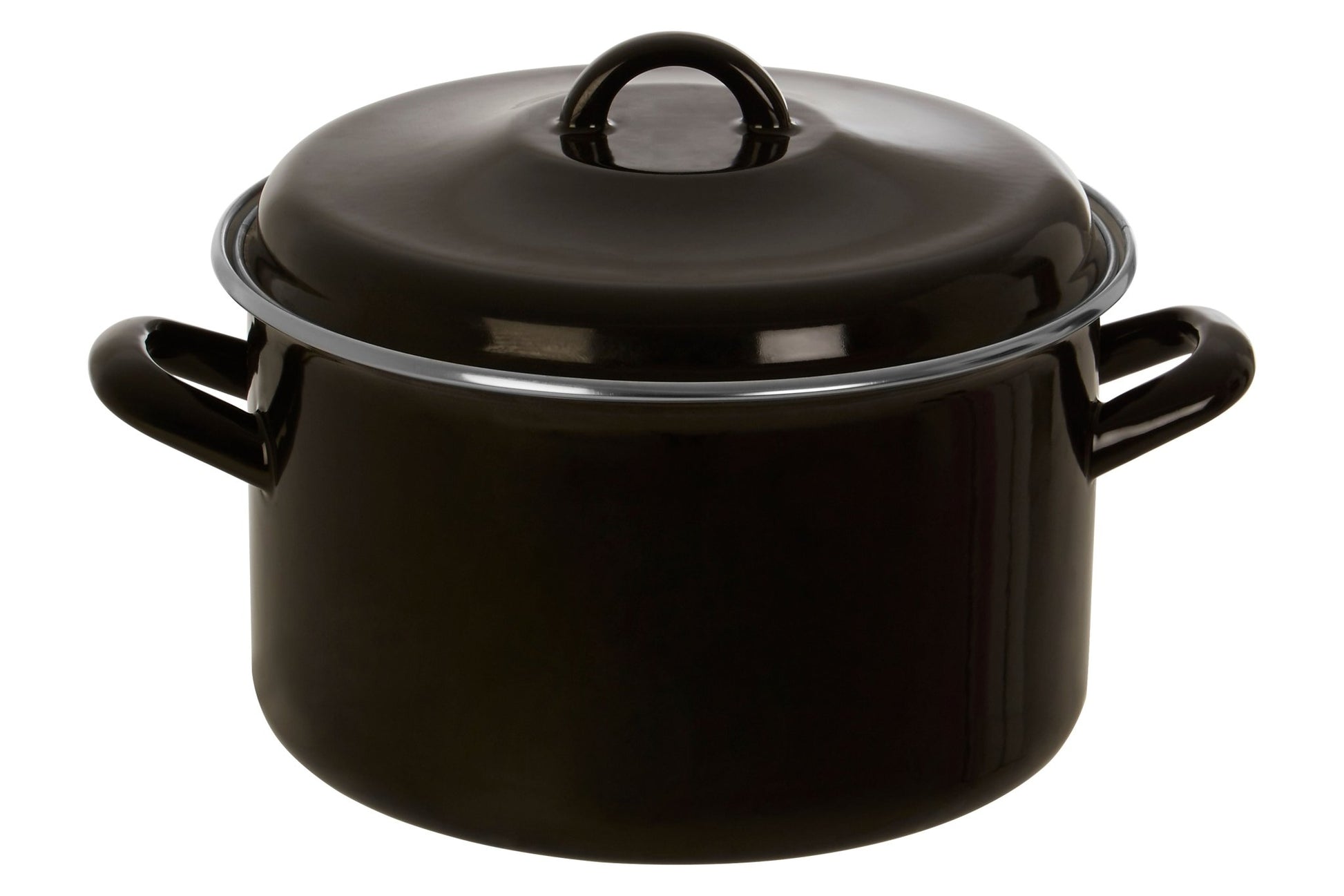 Maj Large Black Casserole Dish - Skandi London