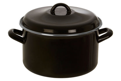 Maj Large Black Casserole Dish - Skandi London