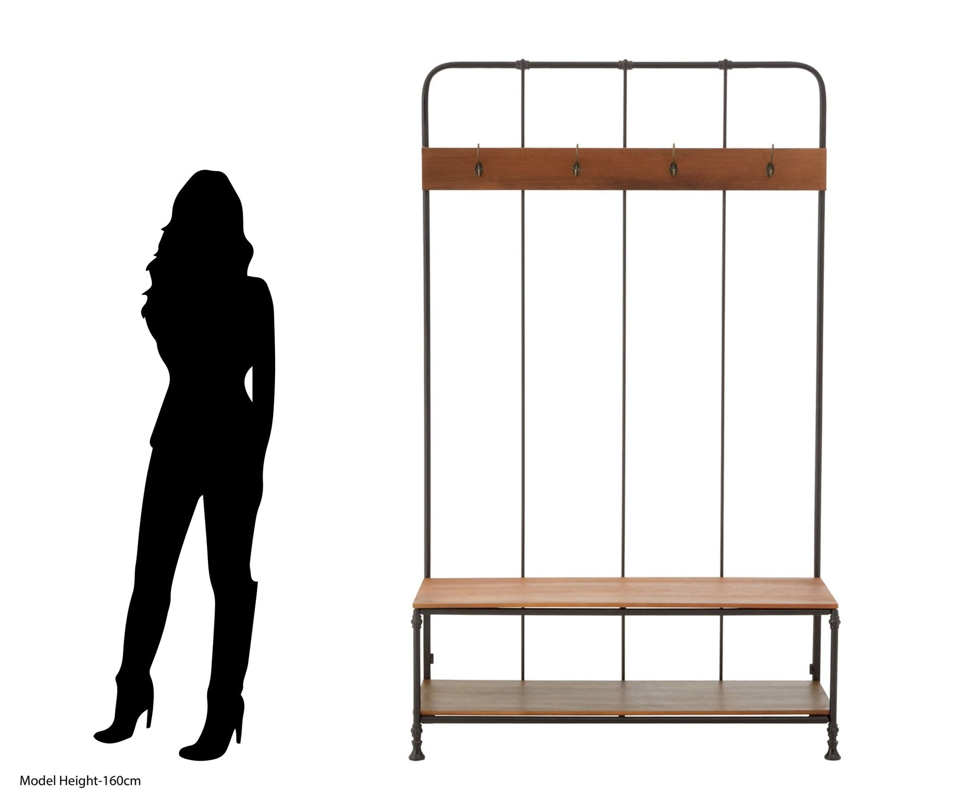 Kirstie Foundry Bench - Skandi London