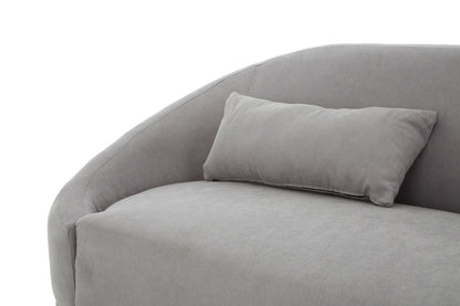 Fritha Grey Linen Sofa - Skandi London