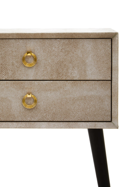 Bridgette 2 Drawer Side Table