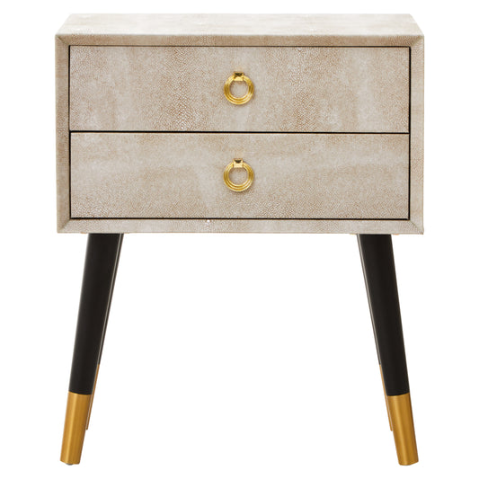 Bridgette 2 Drawer Side Table