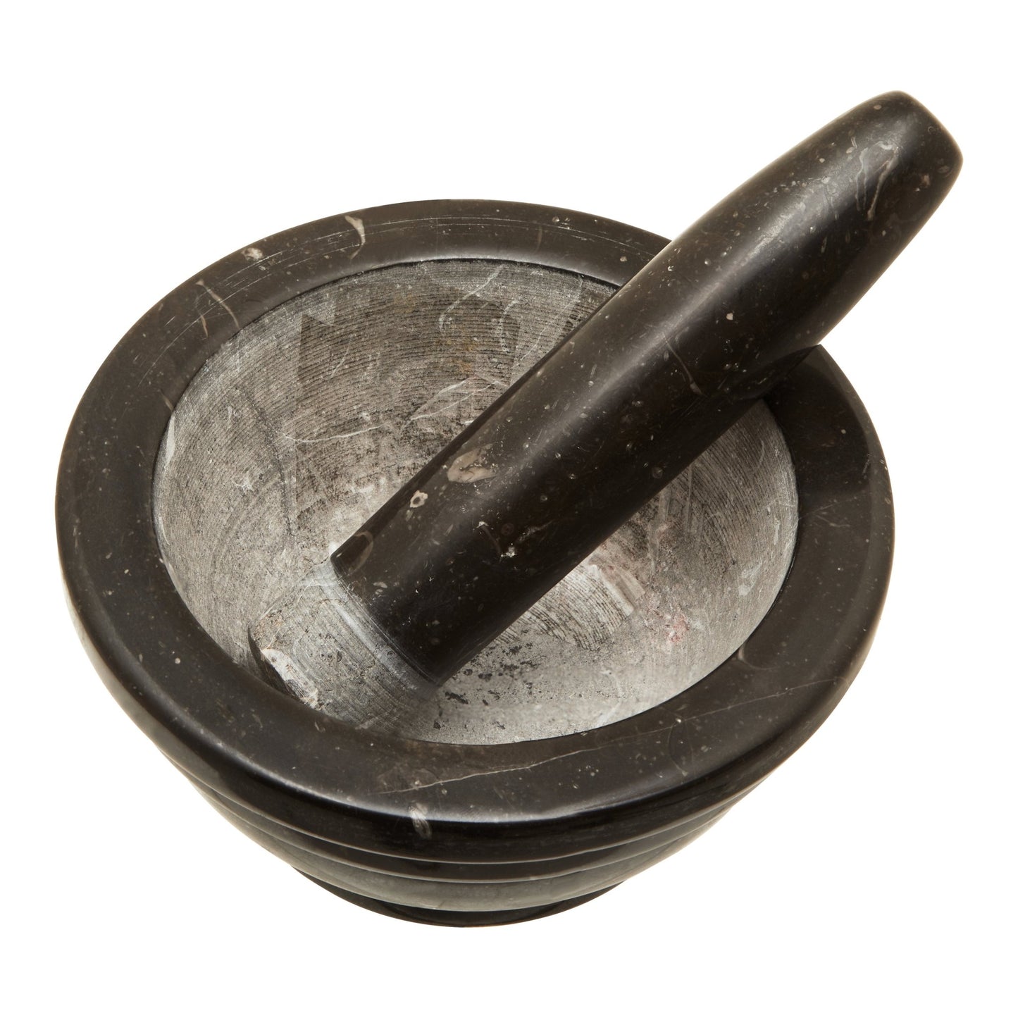 Mikele Brown Marble Mortar And Pestle - Skandi London