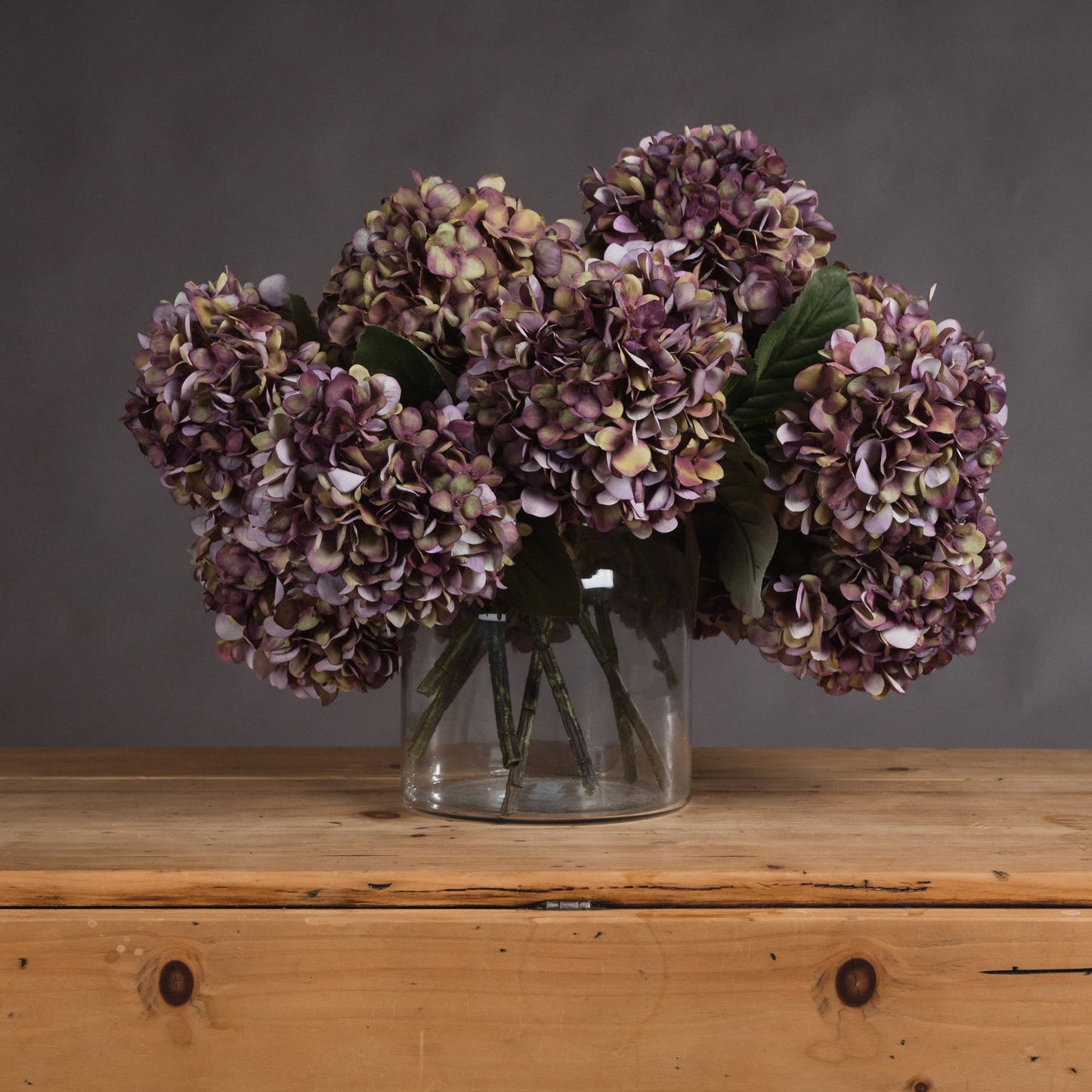 Skandi London Autumn Burgundy Hydrangea - Skandi London