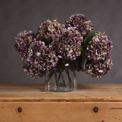 Skandi London Autumn Burgundy Hydrangea - Skandi London
