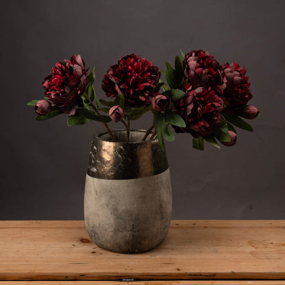 Skandi London Burgundy Peony Rose