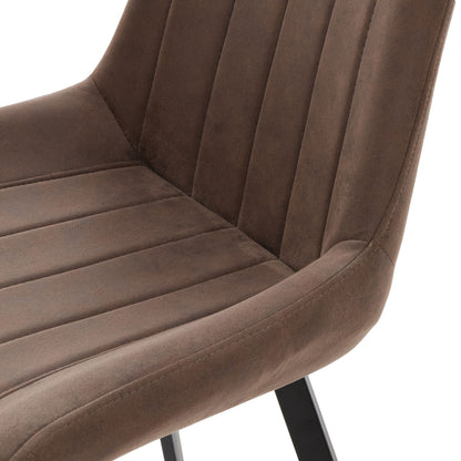 Kolding Coffee Dining Chair - Skandi London