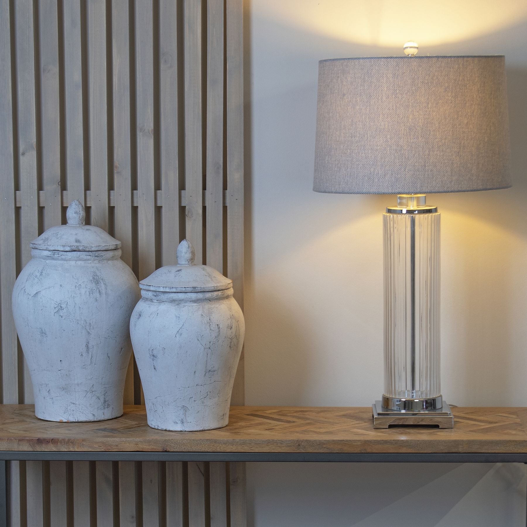 Nesna Stone Ginger Jar - Skandi London