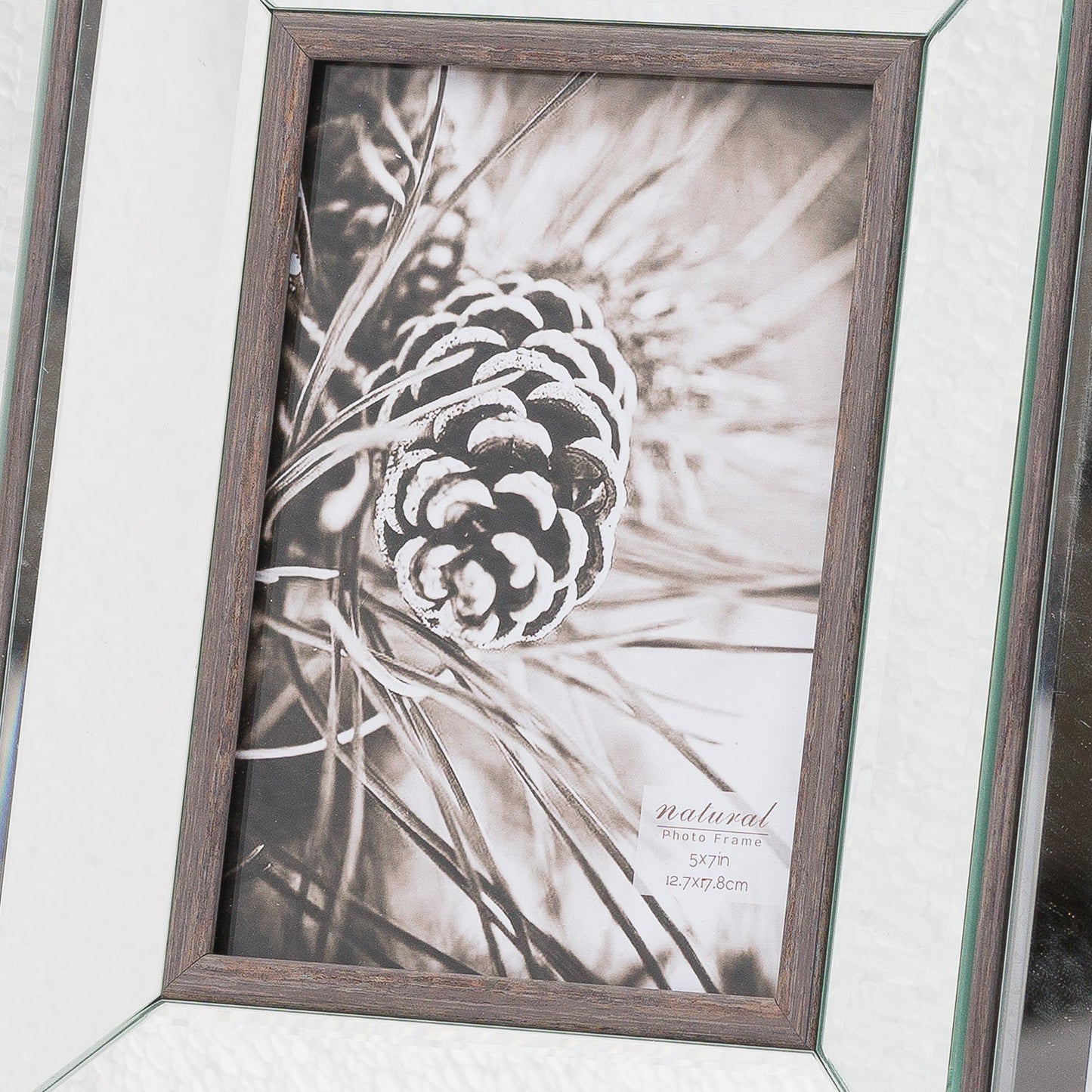 Malilla Mirror And Wood 5X7 Frame - Skandi London