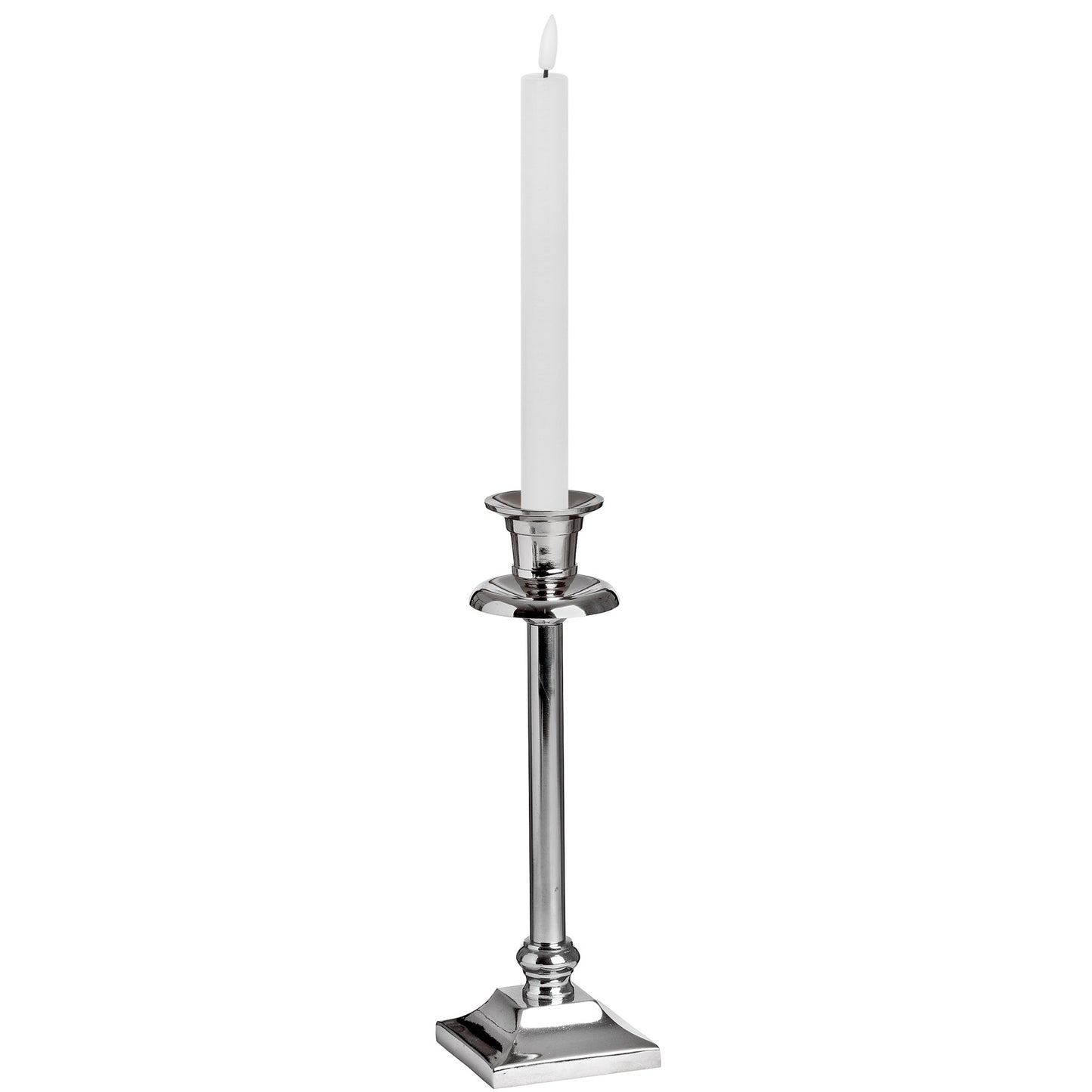 Luksus Collection Natural Glow S/ 2 White LED Dinner Candles