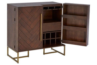 Bjorn Brown Drinks Cabinet - Skandi London