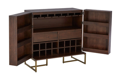 Bjorn Brown Drinks Cabinet - Skandi London