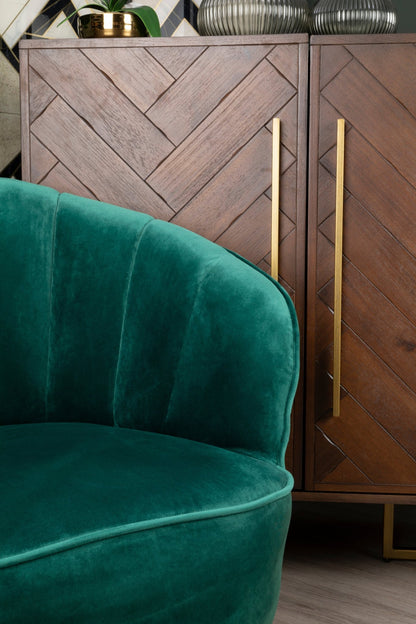 Bjorn Brown Drinks Cabinet - Skandi London