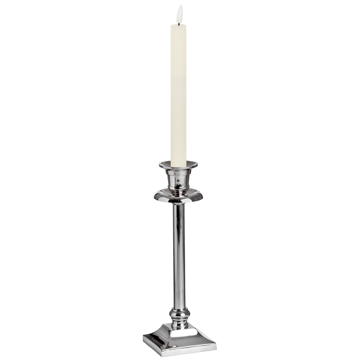Luksus Collection Natural Glow S/ 2 Ivory LED Dinner Candles