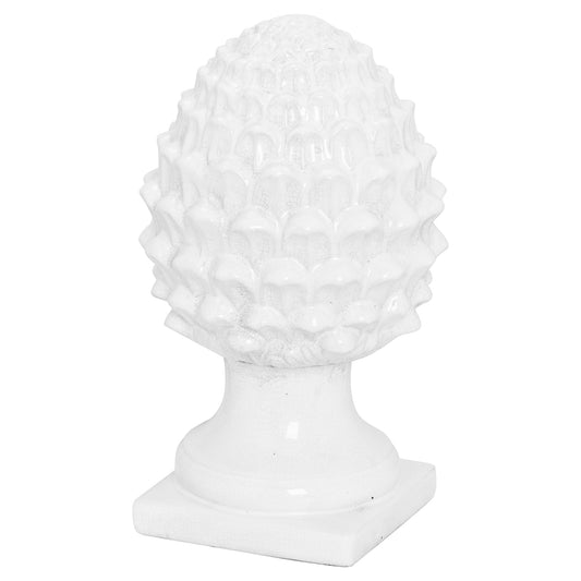 Kajaani White Decorative Acorn