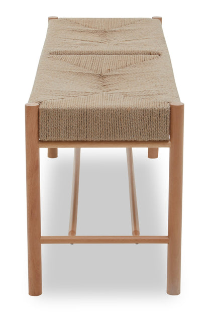 Axl Natural Wood Bench - Skandi London