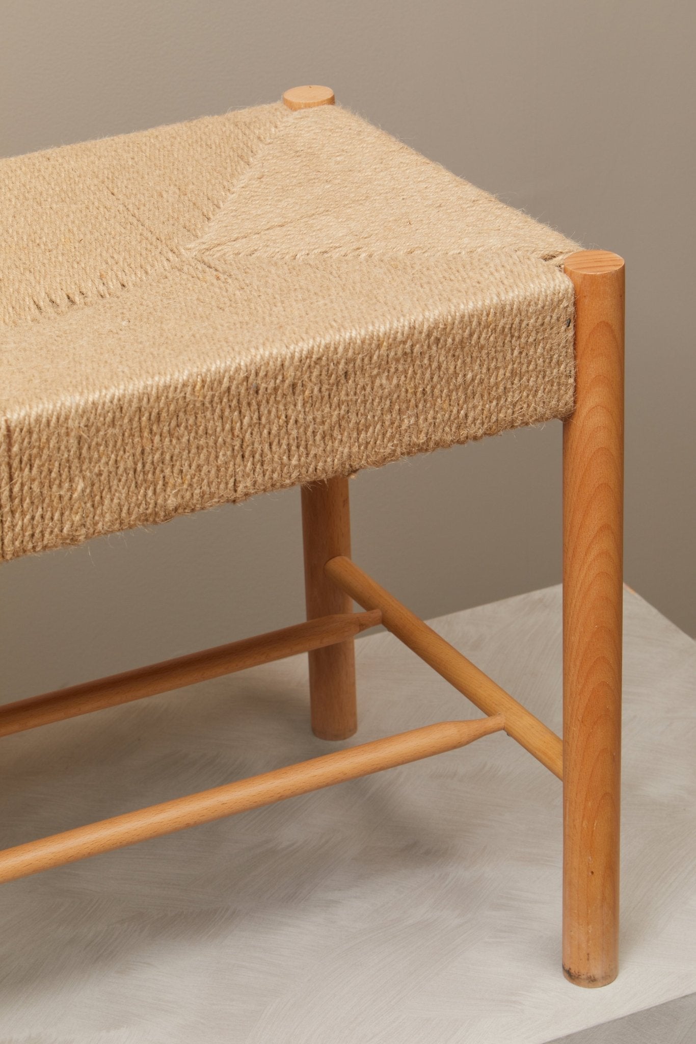 Axl Natural Wood Bench - Skandi London