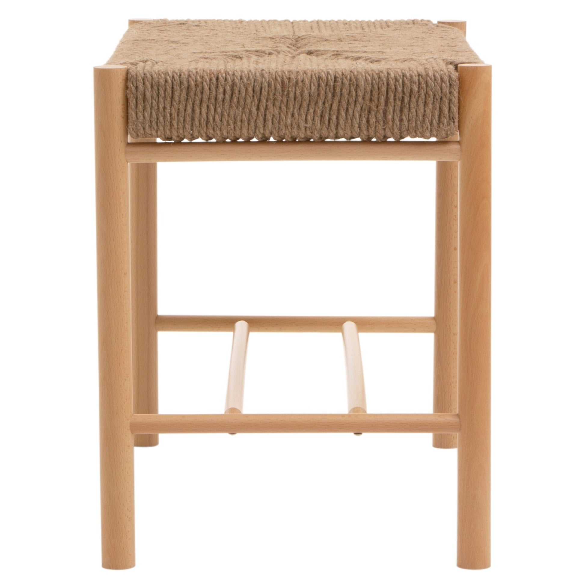 Axl Small Natural Wood Bench - Skandi London