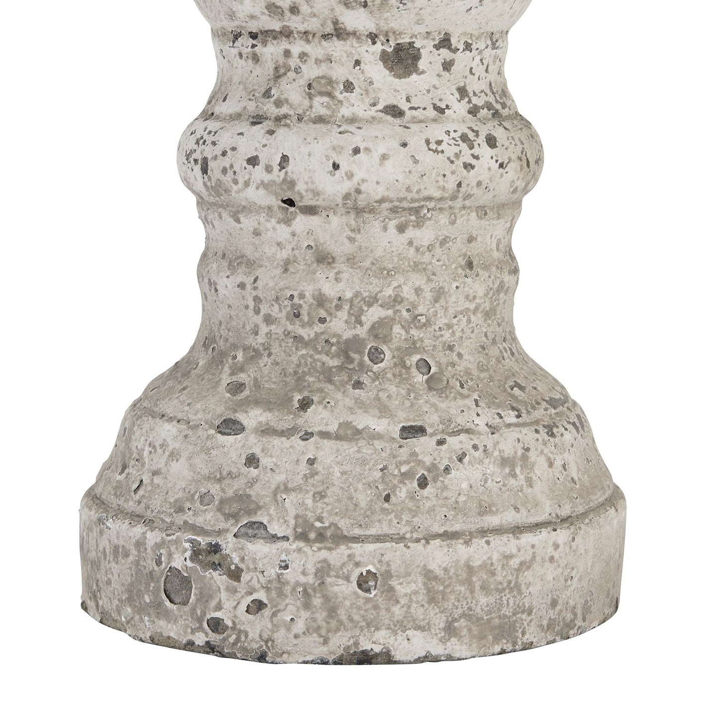 Skandi London Stone Ceramic Column Candle Holder - Skandi London