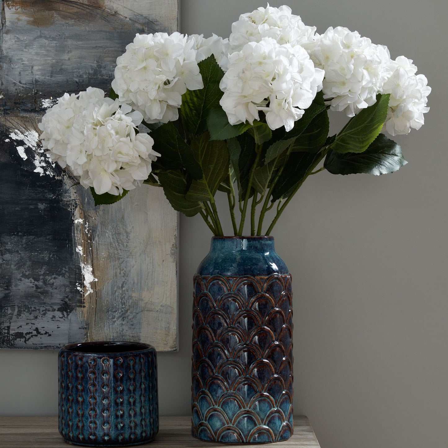 Loen Collection Indigo Planter