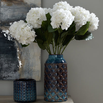 Loen Collection Indigo Planter