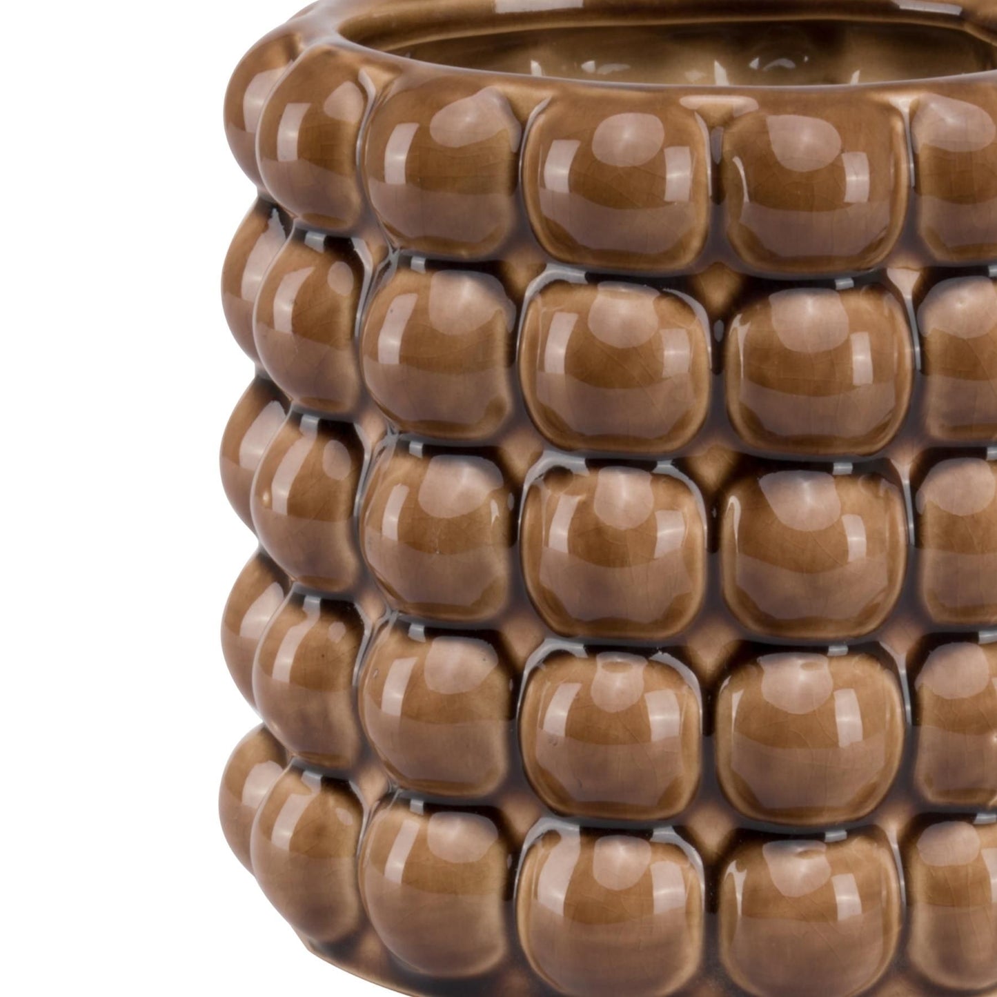 Loen Collection Caramel Bubble Planter