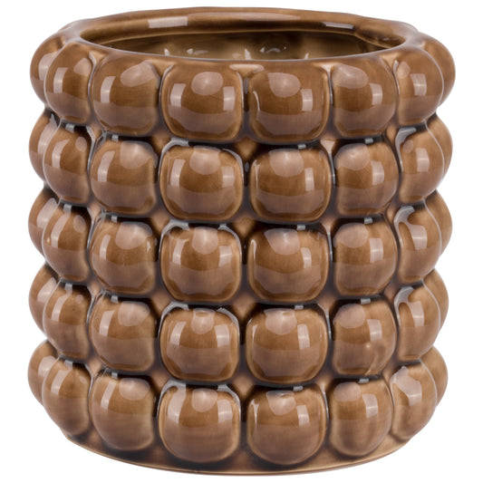 Loen Collection Caramel Bubble Planter