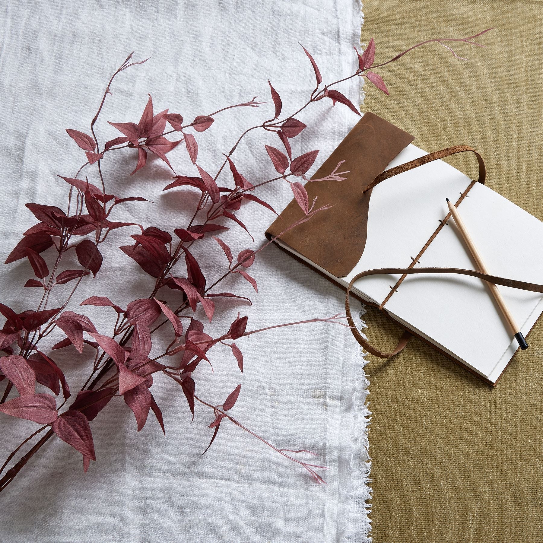 Skandi London Ornamental Burgundy Leaf - Skandi London
