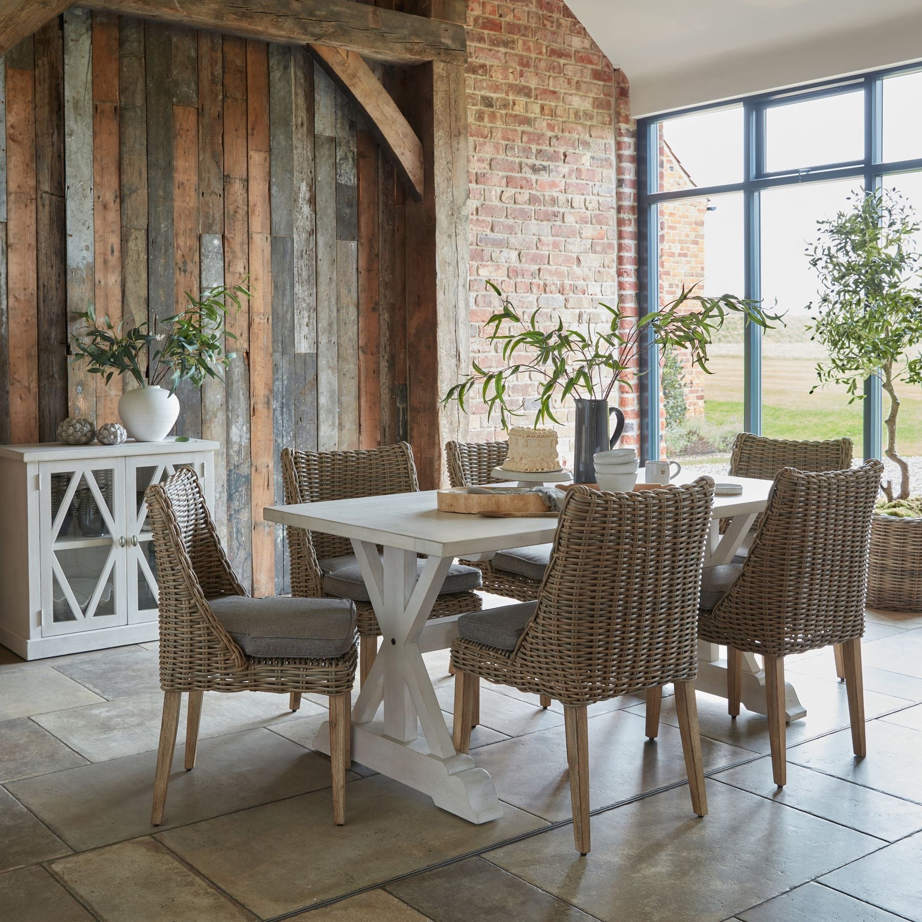 Amalfi Collection Outdoor Round Dining Chair - Skandi London