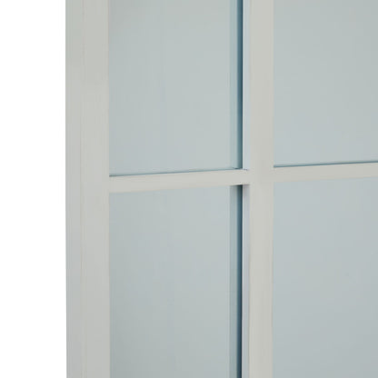 Skandi London White Large Arched Window Mirror - Skandi London